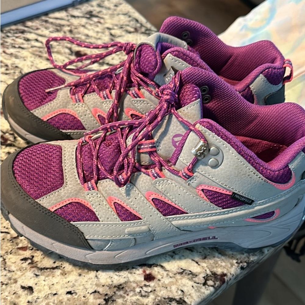 Kids Merrell waterproof shoes